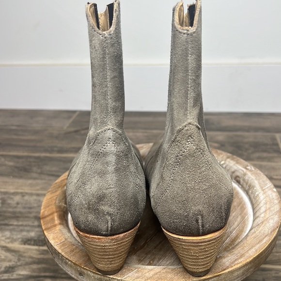 FREE PEOPLE New Frontier Chelsea boots Gray Size 38.5 - Picture 6 of 9